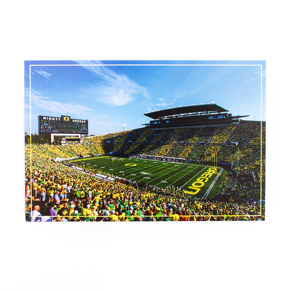 Autzen Stadium, Post Card, Gifts, Football, Day at Autzen, 2024, 958115